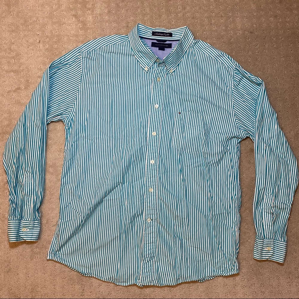 Tommy Hilfiger Academy Poplin Button Up Shirt